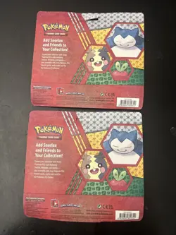 2x Pokemon TCG Morpeko, Snorlax, Applin 2-Pack Blister w/ Coin - Fusion strike - Image 5