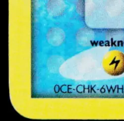 2006 Pokemon Gaming EX Crystal Guardians Wingull #70/100 - Image 4