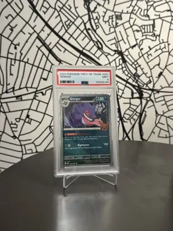 2024 POKEMON TRICK OR TRADE #057 GENGAR PSA 9 - Image 1