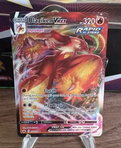 Pokemon TCG Blaziken VMAX 021/198 SWSH Chilling Reign - Image 1