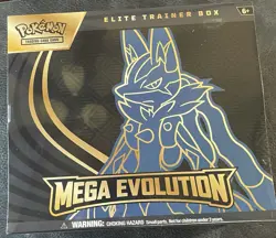 Pokemon Mega Evolution Elite Trainer Box Lucario ETB - Factory Sealed - Image 1