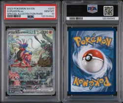2023 POKEMON SVI EN-SCARLET & VIOLET #247 KORAIDON EX SIR PSA 10 - Image 3