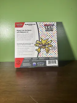 Pokemon Scarlet & Violet 151 Alakazam Kadabra Abra Promo Booster Collection Box - Image 2