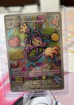 Ambipom 107/094 PFL - Phantasmal Flames - Illustration Rare- Pokemon TCG - NM - Image 1