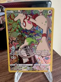 Pokemon TCG Smeargle TG10/TG30 Trainer Gallery Full Art SWSH Silver Tempest - Image 1