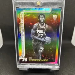 2025-26 Topps - VJ Edgecombe #203 Blackout (RC) - Image 1