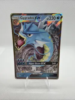 Pokemon Gyarados GX Holo Ultra Rare TCG Card 16/68 Hidden Fates NM/M - Image 1