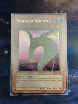 Sinister Serpent SDD-002 Stairway Destined Yu-Gi-Oh! Prismatic Secret Rare NM - Image 5