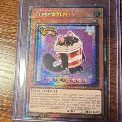 Yu-Gi-Oh! Cupsy yummy JUSH-EN016 1st Edition Holo Starlight Rare - Image 1
