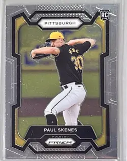 Paul Skenes (3x) Rookie/ Prospect Cards Prizm Donruss Onyx Pirates RC Lot - Image 3