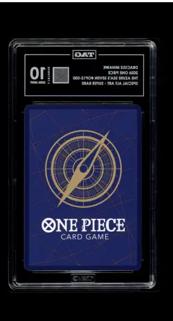 One Piece OP14-EB04 Dracule Mihawk Special Alternate Art 030 TAG Gem MINT 10 - Image 2