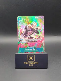 One Piece TCG Roronoa Zoro OP13-037 Treasure Rare (TR) - Mint - Image 1