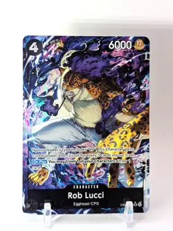 One Piece EB04-048 Lucci Alt Art SR Adventure On Kami's Island English - Image 1