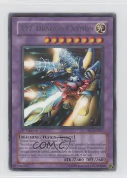 XYZ-Dragon Cannon 1st Ed. YuGiOh Chazz Princeton Duelist Pack #DP2-EN014 READ - Image 1