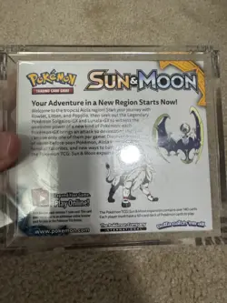 Sun and Moon Base Set Booster Box - Factory Sealed !!! Comes with acrylic Case! - Image 5