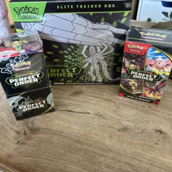 Pokemon Perfect Order! Half Booster Box, ETB & Booster Bundle - Image 1
