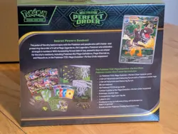 Pokemon Center Perfect Order ETB and Booster Bundle Sealed- New and Confirmed - Image 5