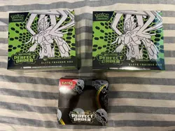 Perfect Order Pokemon Center Bundle: 1x Booster Box, 2x ETB - Image 1