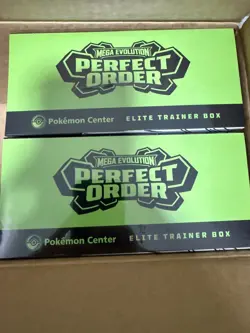Pokemon Perfect Order PKC ETB x2, Booster Box & BB Bundle x2 & Half booster - Image 4