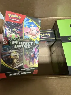 Pokemon Perfect Order PKC ETB x2, Booster Box & BB Bundle x2 & Half booster - Image 5