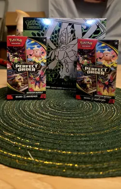 Pokemon TCG Bundle: Perfect Order - Pokemon Center ETB + 2x booster bundle - Image 1