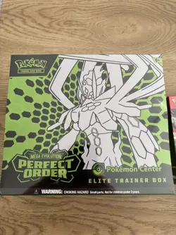 Pokemon Center Perfect Order ETB TCG and Perfect Order Booster Bundle New Sealed - Image 3