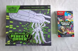 Pokemon TCG Mega Evolution Perfect Order ETB & Booster Bundle SEALED - Image 1