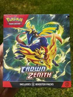 Pokemon TCG Crown Zenith Booster Bundle etb - Image 1