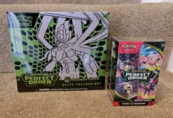 Pokemon TCG Perfect Order POKEMON CENTRE ETB and Booster Bundle - Image 1