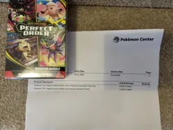 Pokemon TCG Perfect Order POKEMON CENTRE ETB and Booster Bundle - Image 4