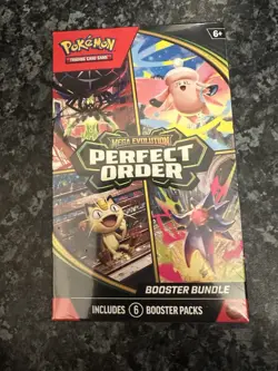 Perfect Order Pokemon Center Bundle - 1x Booster Box, 2x Bundles, 2x ETB - Image 4