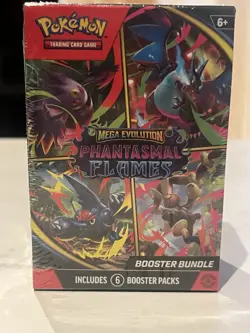 Pokemon TCG Phantasmal Flames Bundle/ ETB, 2X Booster Bundle, 2X Promo Blister - Image 2