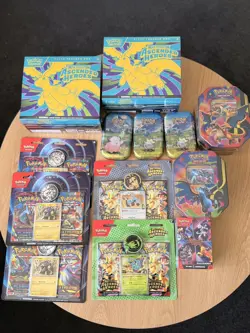 Pokemon TCG Ascended Heroes ETB + Blister packs + Tins + Booster Bundle - Image 1