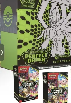 PRESALE ME:PERFECT ORDER POKEMON CENTRE EXCLUSIVE ETB AND BOOSTER BUNDLE PRESALE - Image 1