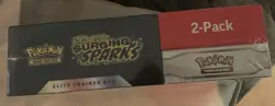 Pokemon Surging Sparks ETB & Booster Bundle 2-pack Sealed New - Image 3