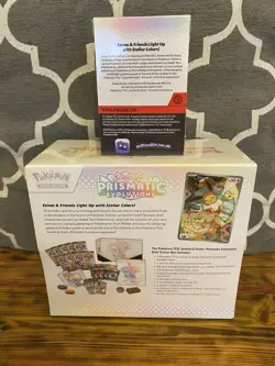 Pokemon TCG Prismatic Evolutions ETB and Booster Bundle New Sealed UK - Image 2