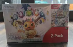 Sealed Pokemon TCG: Costco Prismatic Evolution ETB + Booster Bundle - Image 1