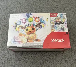 Pokemon TCG Prismatic Evolutions Costco Bundle ETB & Booster Bundle New Sealed - Image 1