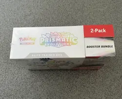 Pokemon TCG Prismatic Evolutions Costco Bundle ETB & Booster Bundle New Sealed - Image 3