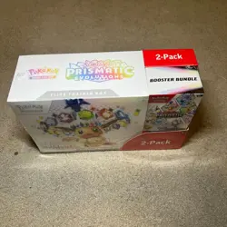 Pokemon Prismatic Evolutions ETB & Booster Bundle 2-Pack Costco- See Detail - Image 1