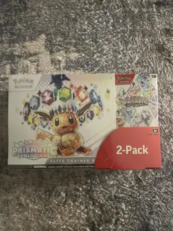 Pokemon TCG Prismatic Evolutions Costco Bundle ETB & Booster Bundle New Sealed - Image 1