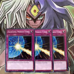 EGO1-EN035 x3 Drowning Mirror Force Common Excellent Condition Yugioh - Image 1