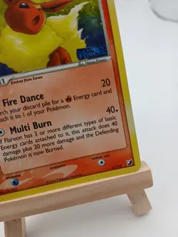 Flareon 5/115 - EX Unseen Forces - Stamped Rare Holo LP Pokemon Card, 2005 - Image 4