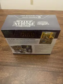 Pokemon Paldean Fates Pokemon Center Elite Trainer Box (ETB) SEALED - Image 3