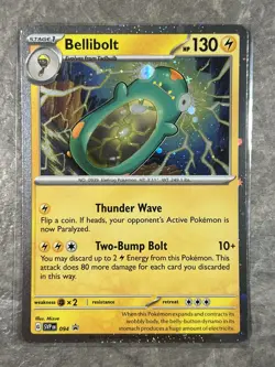 Bellibolt 094 Pokemon TCG Sv: Scarlet & Violet Promo Cards Holo (Light Play) - Image 1