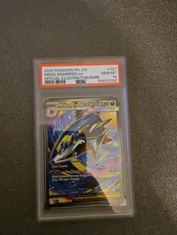 Pokemon 2025 Mega Sharpedo ex 127/094 SIR Phantasmal Flames GEM MINT PSA 10 - Image 1