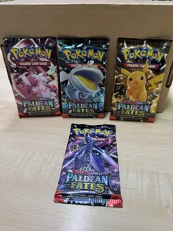 Pokemon TCG Paldean Fates 1x Booster Pack (Sealed) - Image 1