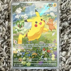 Pokemon Pikachu 088 Scarlet & Violet Promo Holo 2024 NM - Image 1