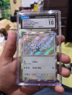 CGC 10 Tandemaus 209/091 Baby Shiny - Paldean Fates - Pokemon TCG - SHIPS FAST - Image 1