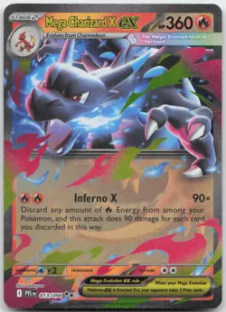 Pokemon: Mega Charizard X ex - ME02: Phantasmal Flames - Double Rare - NM - Image 1